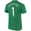 Maglia da Calcio Portiere Everton Pickford 1 Trasferta Jordan 2021-22 per Uomo